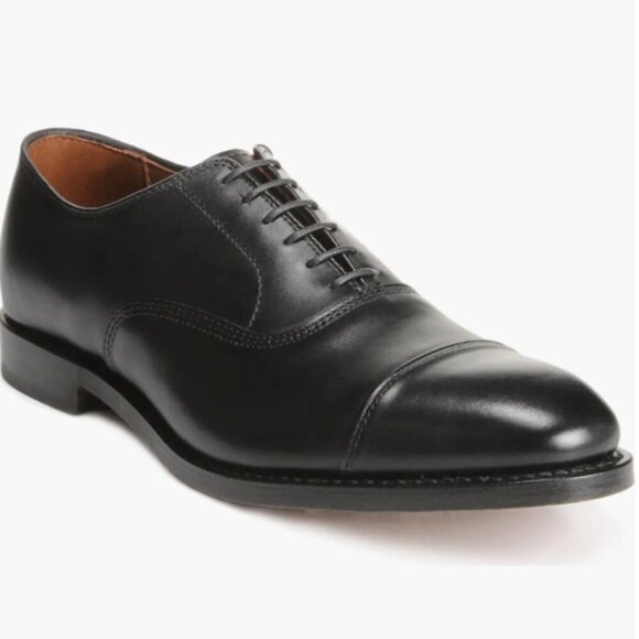 Other - Allen Edmonds Park Avenue 5615 Black Cap-Toe Oxford Dress Shoes Men’s 9D USA